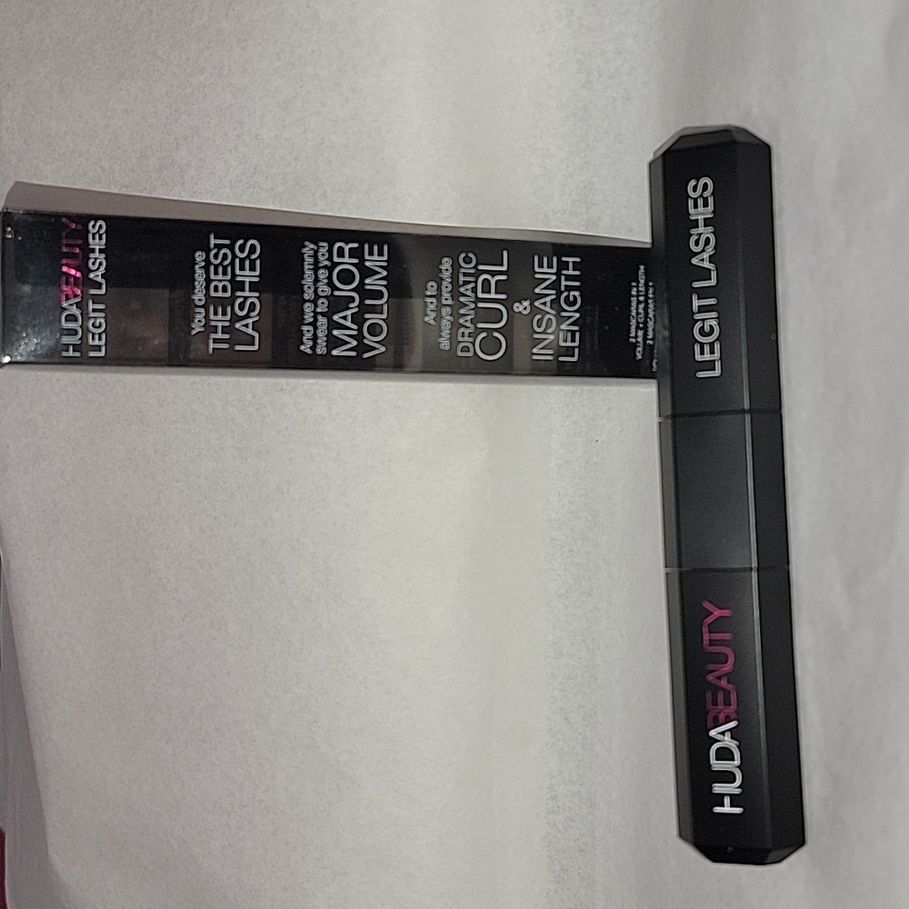 Huda Beauty Legit Lashes Very Vanta Extreme Black 2 x 2.8oz Mascara Make…